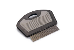 Beeztees Pire Temizleme Tarağı, Siyah, S, 7cm - 1