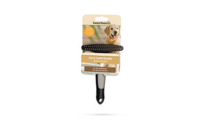 Beeztees Sık Alt Kürklü Köpek Tarağı, Çift Sıralı, 16,5cm , 16,5x10,5x3cm - 4