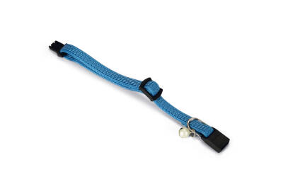 Beeztees Yavru Kedi Boyun Tasması, Zilli, Mavi, 15-22cm - 3