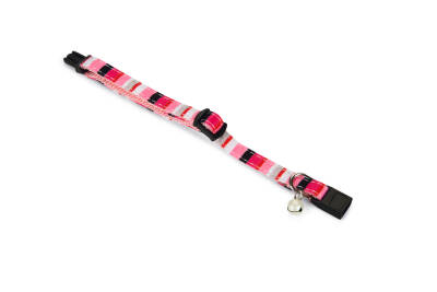 Beeztees Yavru Kedi Boyun Tasması, Zilli, Pembe, 16-32cm - 3