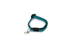 Beeztees Yavru Kedi Boyun Tasması, Zilli, Yeşil, 15-22cm - 1