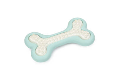 Beeztees Yavru Köpek Diş Oyuncağı, İçi Dolu Halka, Kauçuk, Yeşil, 10cm - 1