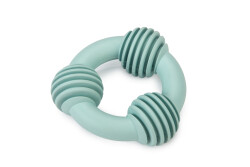 Beeztees Yavru Köpek Diş Oyuncağı, İçi Dolu Halka, Kauçuk, Yeşil, 8cm - 1