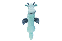 Beeztees Yavru Köpek Oyuncağı, Dragon, Peluş, Gri, 45x24,5x6cm - 1