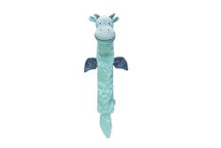 Beeztees Yavru Köpek Oyuncağı, Dragon, Peluş, Gri, 70x16x10cm - 1