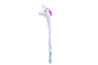 Beeztees Yavru Köpek Oyuncağı, Unicorn, Peluş, Beyaz, 74x14x15cm - 5