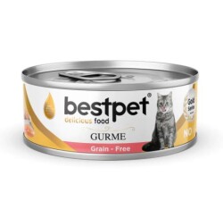 BestPet Gurme Jöle İçinde Kuzulu Tahılsız Kedi Konservesi 100 gr - Bestpet