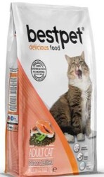 Bestpet Somonlu Kısırlaştırılmış Yetişkin Kedi Maması 15 kg - 1