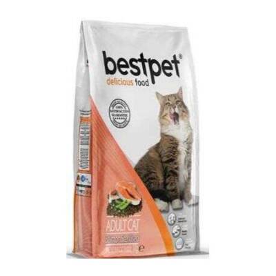 Bestpet Somonlu Kısırlaştırılmış Yetişkin Kedi Maması 15 kg - 2