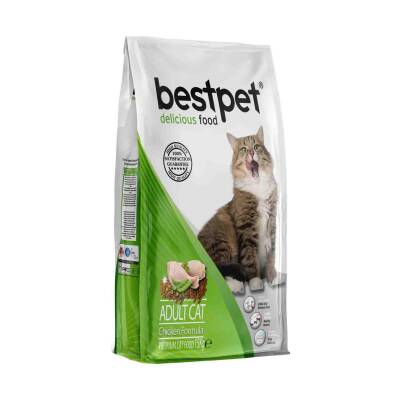 Bestpet Tavuk Etli ve Pirinçli Yetişkin Kedi Maması 15 kg - 1