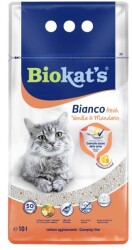 Biokat's Bianco Fresh Topaklanan Mandalina Aromalı Kedi Kumu 10 lt - Biokat's