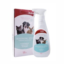 Bioline Kedi Köpek ve Kemirgenler İçin Koku Giderici Deodorant 500 Ml - Bioline