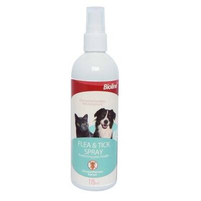 Bioline Kedi ve Köpek Parazit Uzaklaştırıcı Sprey 175 Ml - 1