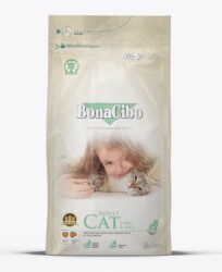 BonaCibo Adult Cat Lamb & Rice Kuzu Etli ve Pirinçli Yetişkin Kedi Maması 2 Kg - 1