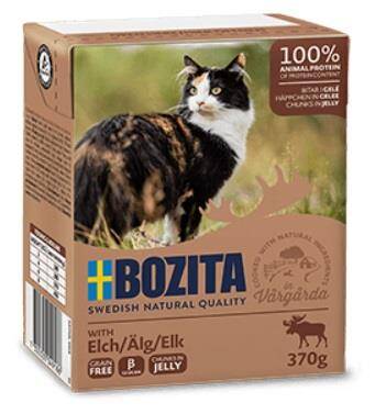 Bozita Elk Geyik Etli Yetişkin Kedi Konserve Maması 370 gr - 1