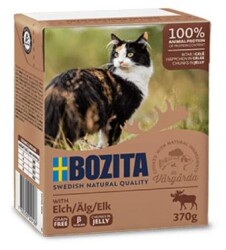 Bozita Elk Geyik Etli Yetişkin Kedi Konserve Maması 370 gr - Bozita