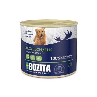 Bozita Natural Tahılsız Geyik Etli Konserve Yetişkin Köpek Maması 625 gr - 1