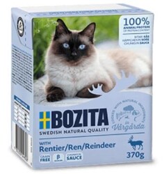 Bozita Tahılsız Ren Geyikli Yetişkin Kedi Konserve Maması 370 gr - Bozita