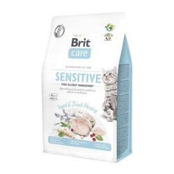 Brit Care Gıda Töleransı Olan Kediler İçin Larva Proteinli Tahılsız Yetişkin Kedi Maması 2 kg - Brit Care