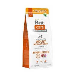 Brit Care Kuzulu Orta Irk Yetişkin Köpek Maması Bonus Paket 12+2 Kg - Brit Care