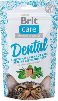 Brit Care Snack Dental Diş Sağlığı Kedi Ödül Maması 50 gr - 1