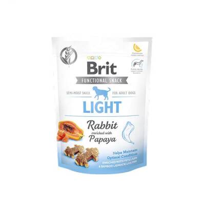 Brit Light Glütensiz Tavşanlı ve Papayalı Kilo Kontrolü Sağlayan Köpek Ödülü 150 gr - 1