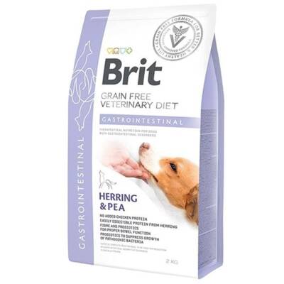 Brit Veterinary Diet Gastrointestinal Sindirim Sistemi Destekleyici Tahılsız Köpek Maması 2 kg - 1