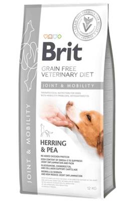 Brit Veterinary Diet Joint & Mobility Eklem Sağlığı Destekleyici Tahılsız Köpek Maması 12 kg - 1