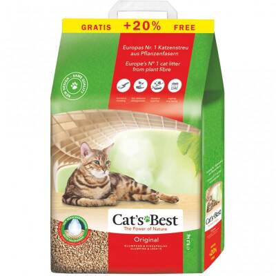 Cats Best Original Natural Kedi Kumu 10 lt +2 lt - 1