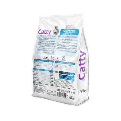 Catty Somonlu Yetişkin Kedi Maması 1,5 Kg - 2
