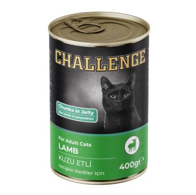 Challenge Kuzu Etli Yetişkin Kedi Konservesi 400 Gr - 1