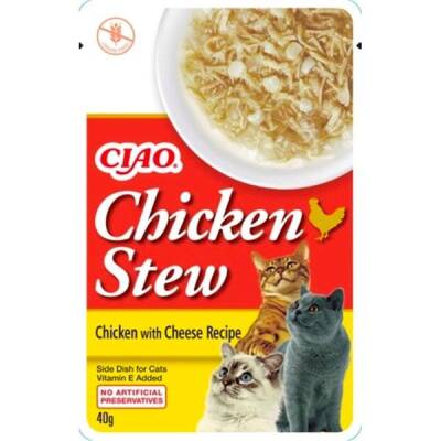 Ciao Chicken Churu Stew Tavuk Güveç ve Peynirli Kedi Ödül Maması 50 gr - 1