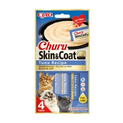 Ciao Churu Skin&Coat -Cilt ve Tüy Sağlığı- Ton Balıklı Kedi Ödül Maması 4*14 Gr - 1