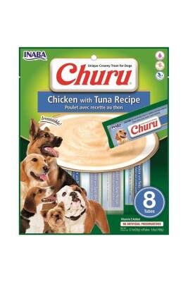 Ciao Churu Ton Balıklı ve Tavuklu Tamamlayıcı Köpek Ödül Maması 8 X 20 gr - 1
