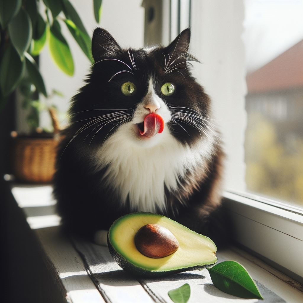 kediler için zararlı 5 yiyecek avokado
