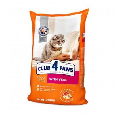 Club 4 Paws Premium Dana Etli Yetişkin Kedi Maması 14 kg - 1