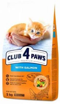 Club 4 Paws Premium Somonlu Yavru Kedi Maması 5 kg - 1