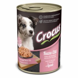 Crocus Yavru Köpek Kuzu Etli Yaş Mama 400 gr - Crocus