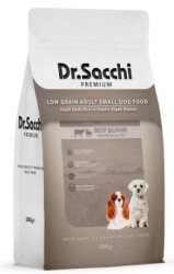 Dr.Sacchi Premium Düşük Tahıllı Mini Irk Yetişkin Köpek Maması 2 kg - Dr. Sacchi