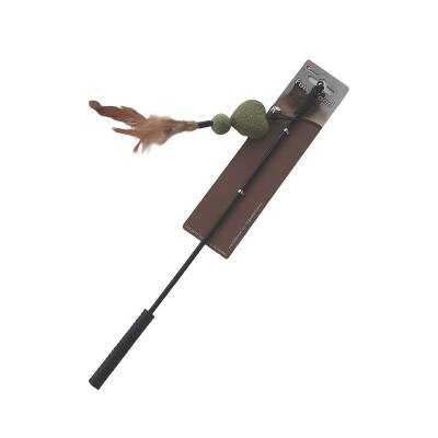 Eastland Catnipli Kalp Kedi Oltası Tüylü 50 cm - 1