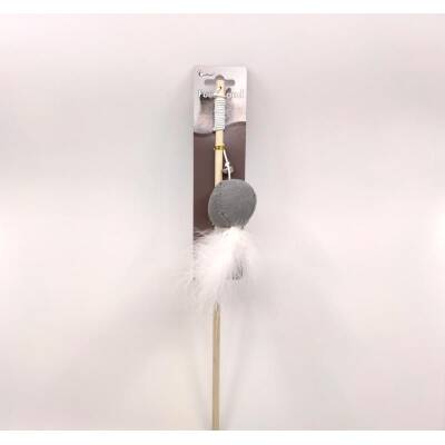 Eastland Catnipli Kedi Oltası Tüylü Peluş Çıngıraklı 46 cm - 1