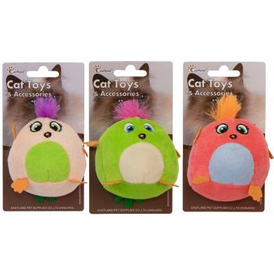 Eastland Catnipli Peluş Civciv Kedi Oyuncağı 10 cm 1 Adet - 1