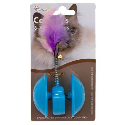 Eastland İnteraktif Öten Hacıyatmaz Kedi Oyuncağı - 1