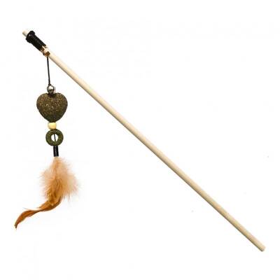 Eastland Tüylü Catnipli Kedi Otlu Kalp 40 cm - 1