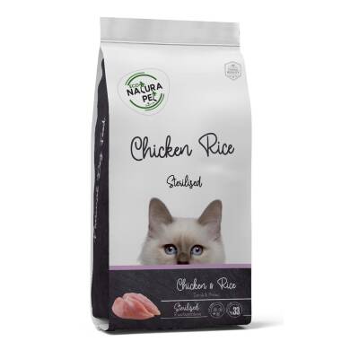 Eco Natura Kısırlaştırılmış Tavuklu Yetişkin Kedi Maması 15 kg - 1