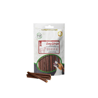 Eco Natura Pet Beef Strape Yumuşak Biftek Şeritleri Köpek Ödülü 100 gr - 1