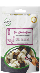 Eco Natura Pet Duck Knotted Bones Ördek Etli Düğüm Kemik 100 gr - Eco Natura
