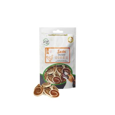 Eco Natura Pet Sushi Yumuşak Tavuk Etli Yuvarlak Köpek Ödülü 100 gr - 1