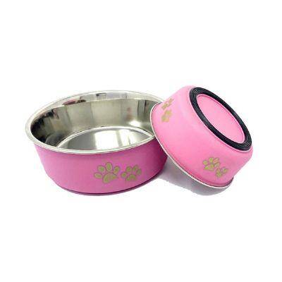 EuroDog Pati Desenli Pembe Mama Su Kabı 480 ml - 1