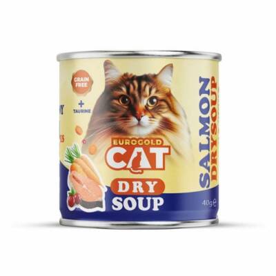 EuroGold Cat Kuru Çorba Somonlu 40 Gr - 1